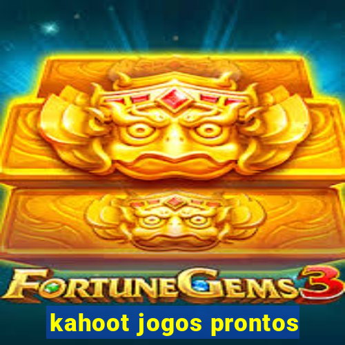 kahoot jogos prontos